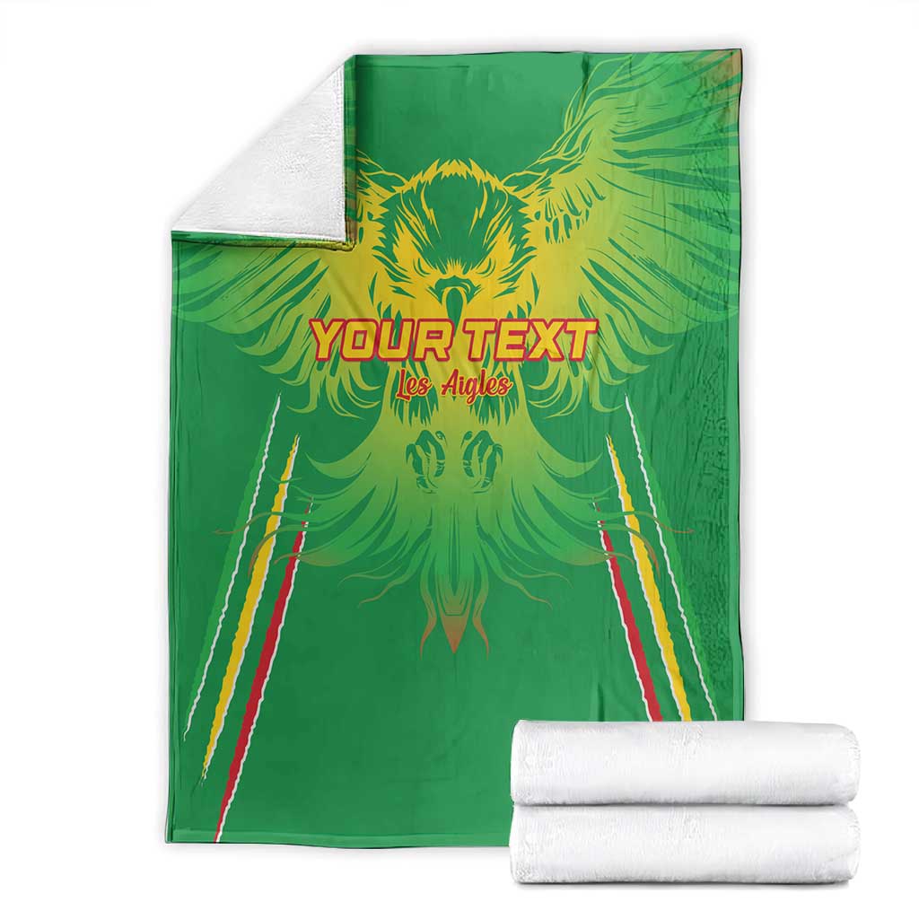 Mali Football Custom Blanket Go Eagles - Green Color LT15
