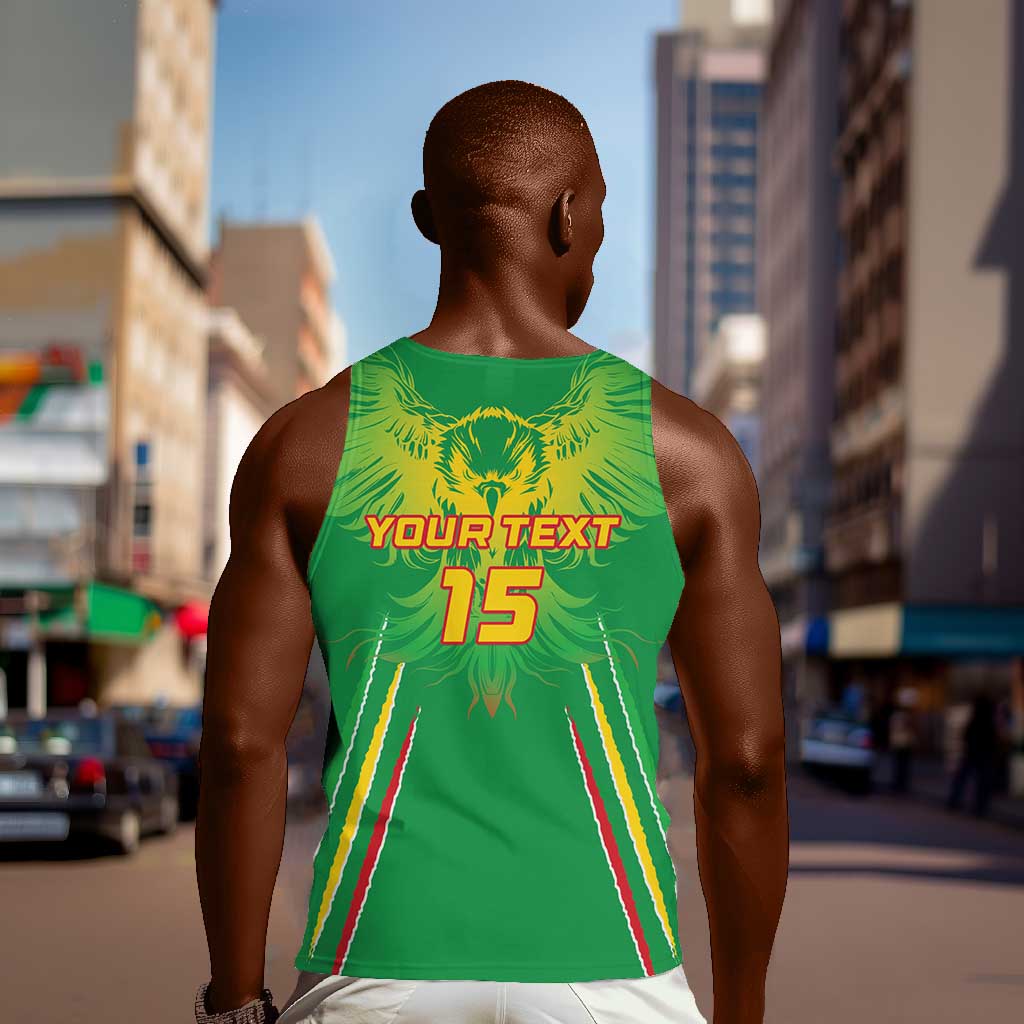 Mali Football Custom Men Tank Top Go Eagles - Green Color LT15