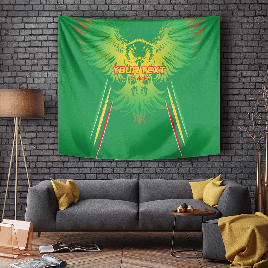 Mali Football Custom Tapestry Go Eagles - Green Color LT15