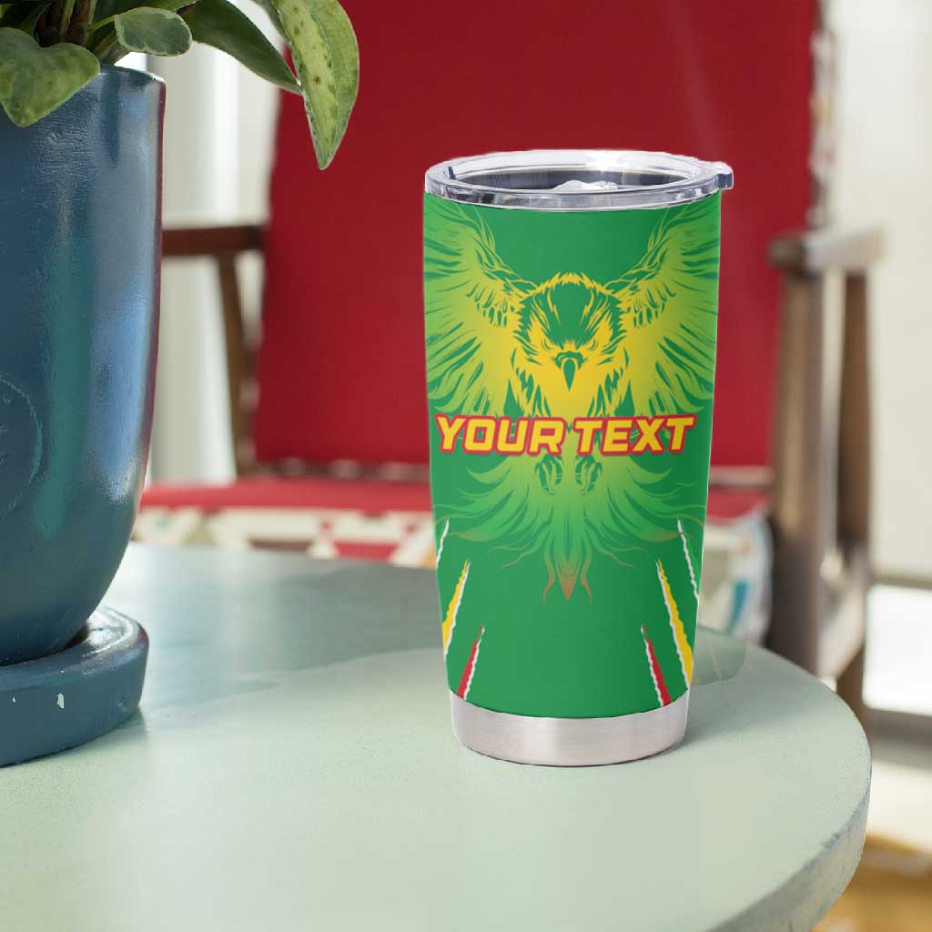 Mali Football Custom Tumbler Cup Go Eagles - Green Color LT15