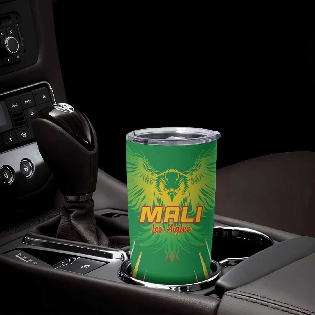 Mali Football Custom Tumbler Cup Go Eagles - Green Color LT15