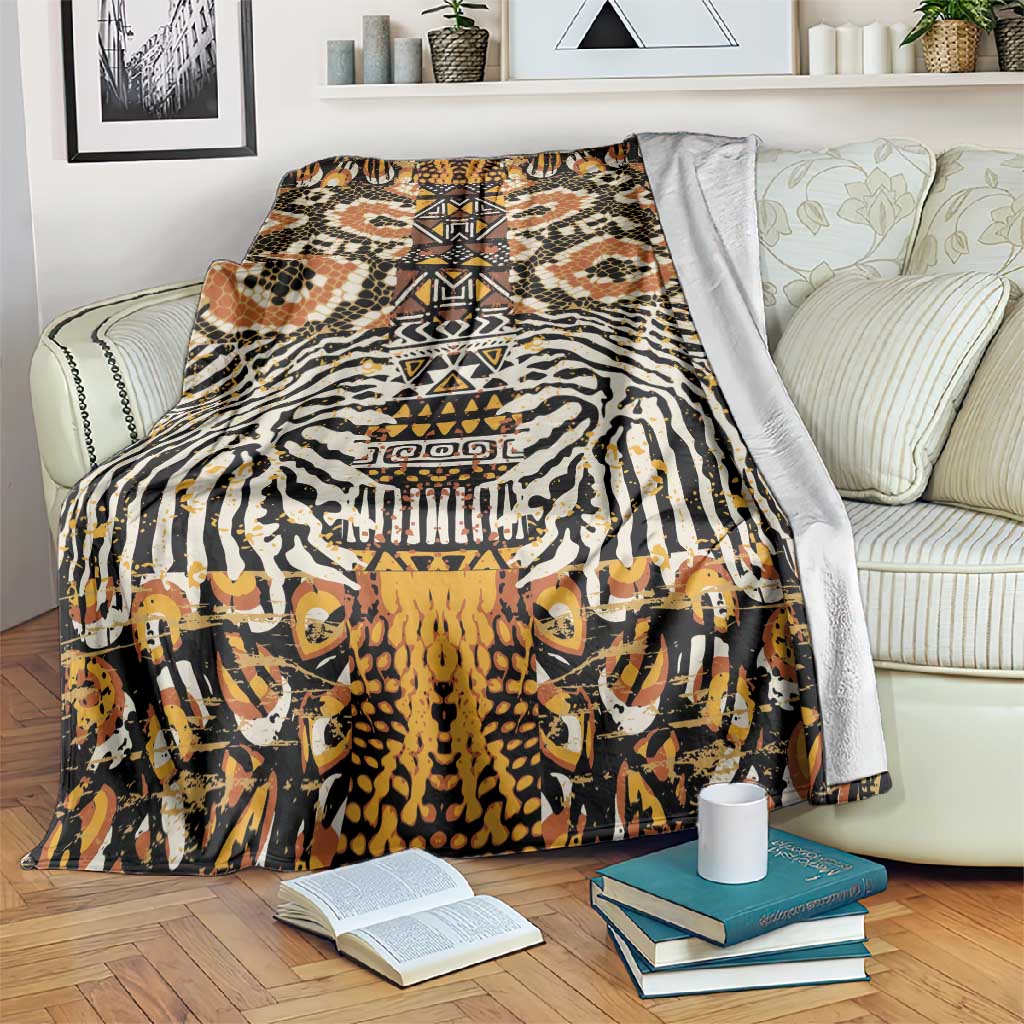 Wild Animal Skins Blanket African Tribal Pattern LT15