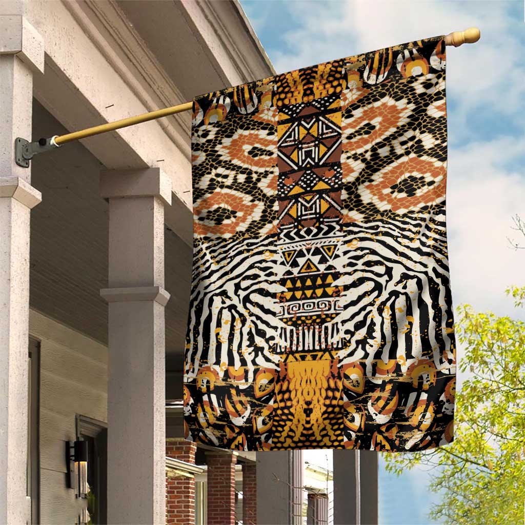 Wild Animal Skins Garden Flag African Tribal Pattern LT15