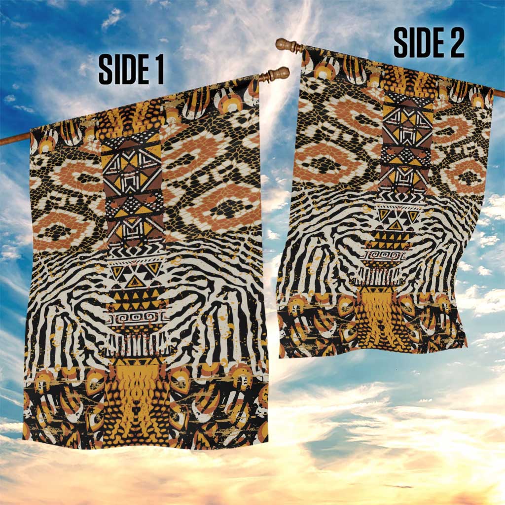 Wild Animal Skins Garden Flag African Tribal Pattern LT15