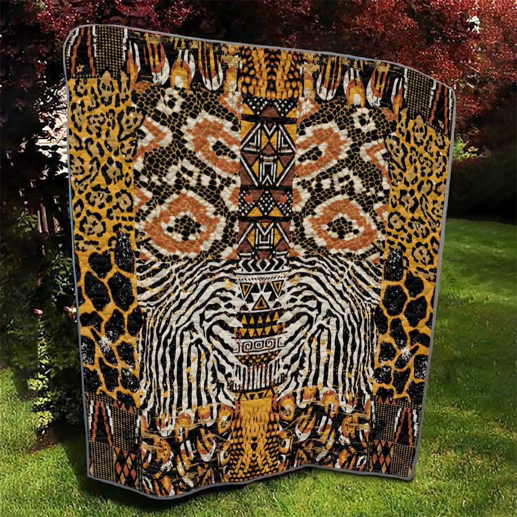 Wild Animal Skins Quilt African Tribal Pattern LT15