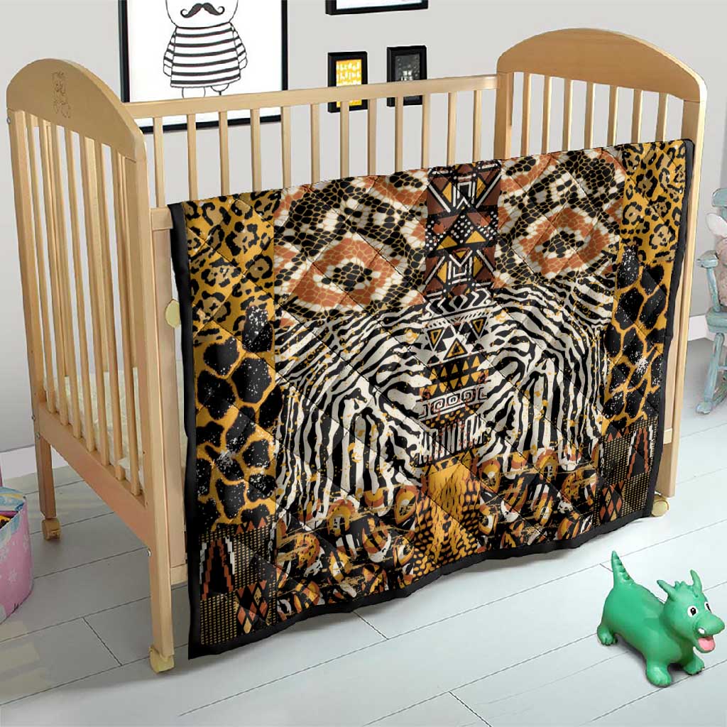 Wild Animal Skins Quilt African Tribal Pattern LT15