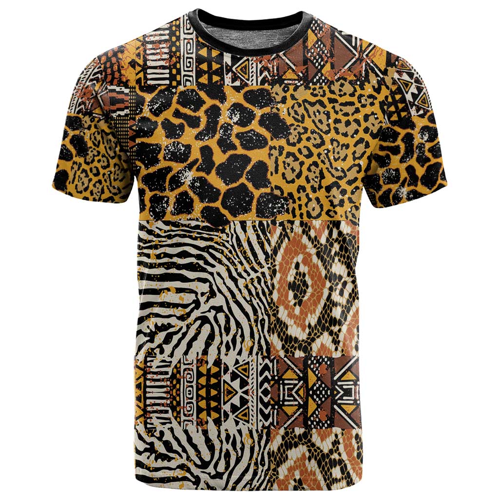 Wild Animal Skins T shirt African Tribal Pattern LT15