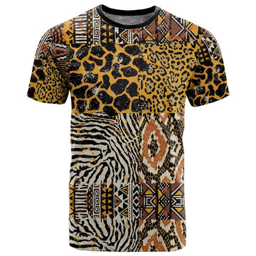 Wild Animal Skins T shirt African Tribal Pattern LT15