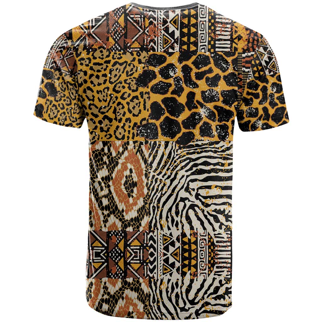 Wild Animal Skins T shirt African Tribal Pattern LT15