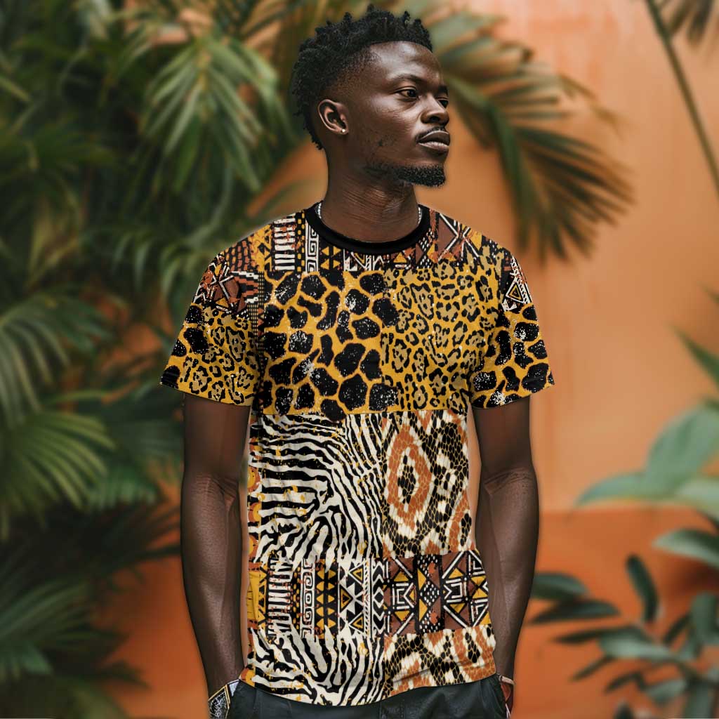Wild Animal Skins T shirt African Tribal Pattern LT15