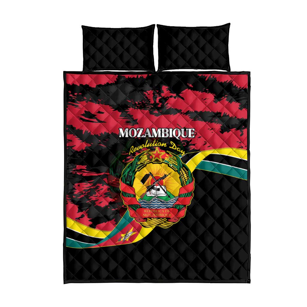 FRELIMO Mozambique Quilt Bed Set Happy Revolution Day LT15