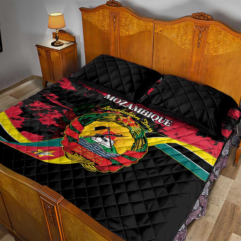 FRELIMO Mozambique Quilt Bed Set Happy Revolution Day LT15