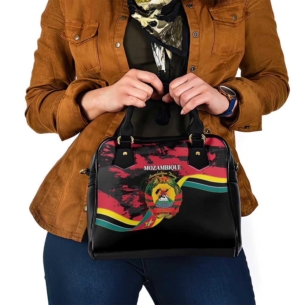 Mozambique Revolution Day Shoulder Handbag Coat Of Arms FRELIMO LT15