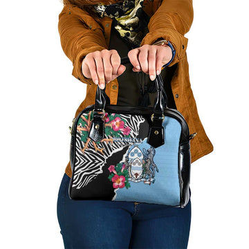 Botswana Independence Day Shoulder Handbag Coat Of Arms Devils Claw LT15