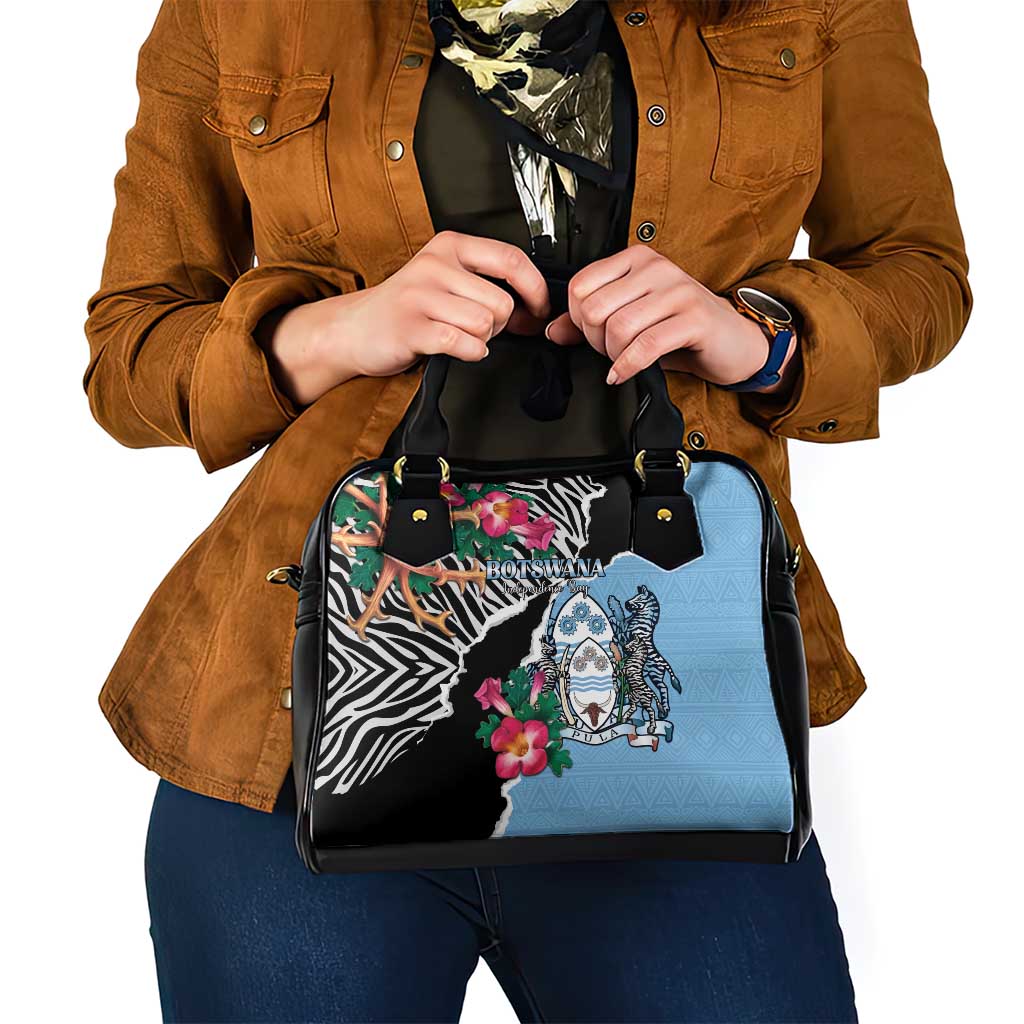 Botswana Independence Day Shoulder Handbag Coat Of Arms Devils Claw LT15