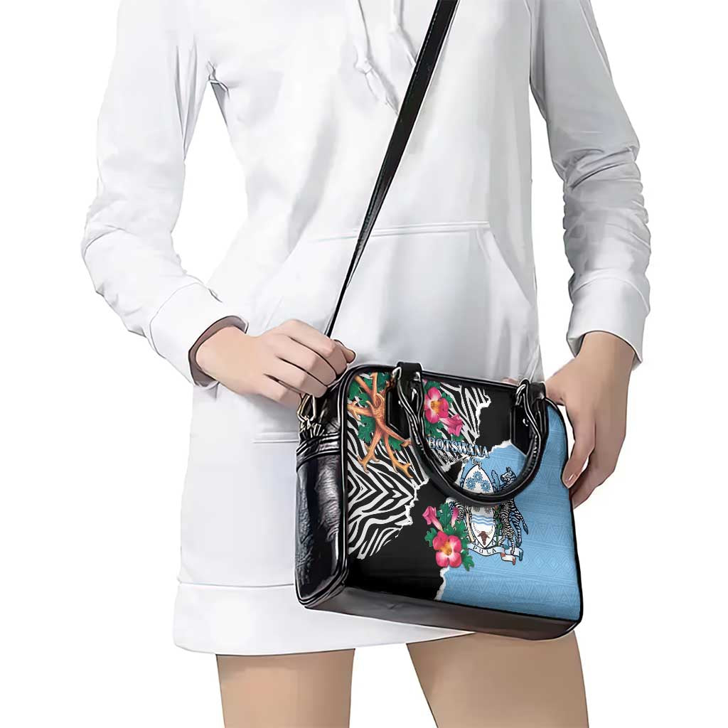 Botswana Independence Day Shoulder Handbag Coat Of Arms Devils Claw LT15