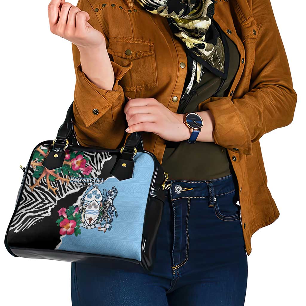 Botswana Independence Day Shoulder Handbag Coat Of Arms Devils Claw LT15