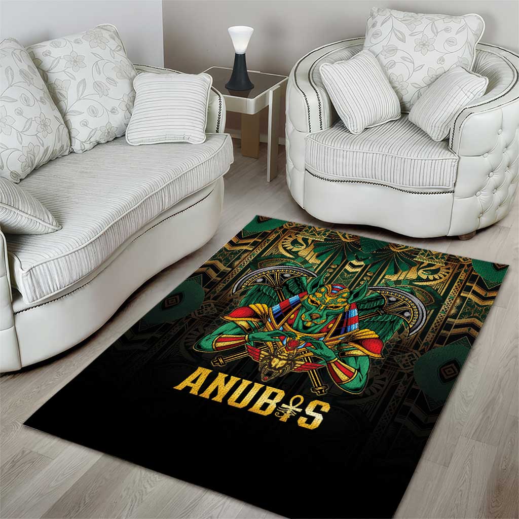 Ancient Egypt Area Rug Anubis Egyptian LT15