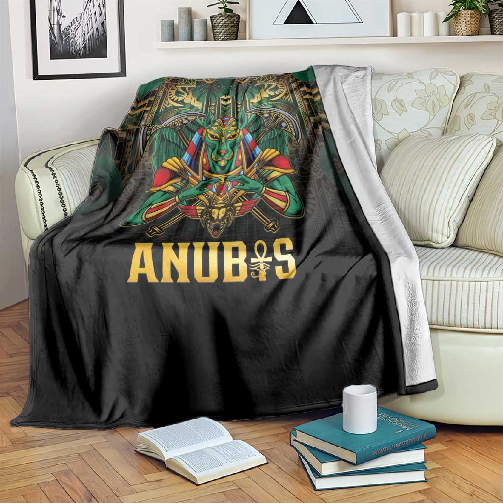 Ancient Egypt Blanket Anubis Egyptian LT15
