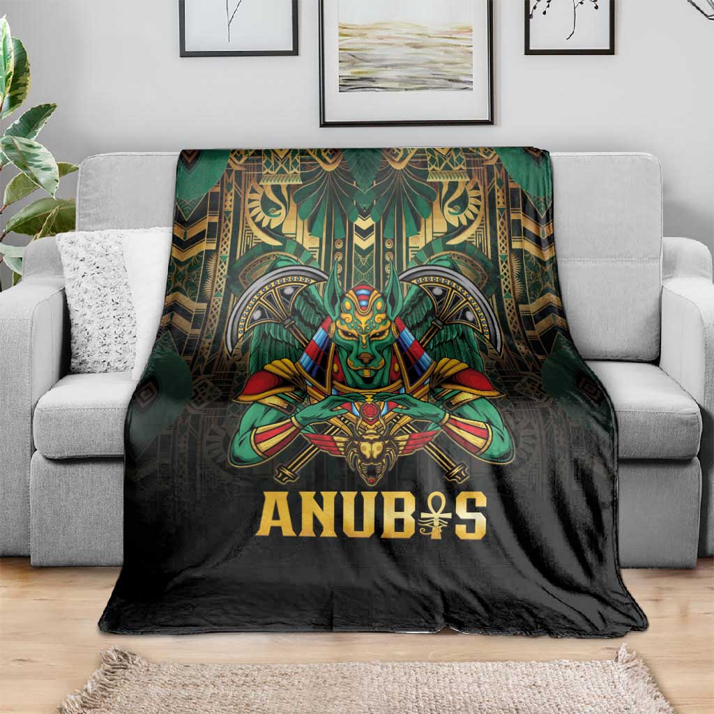 Ancient Egypt Blanket Anubis Egyptian LT15