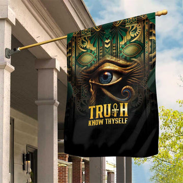 Egypt Eye of Horus Garden Flag Golden Ancient Egypt Pattern LT15