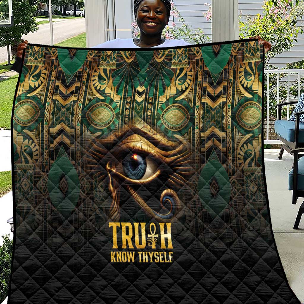 Egypt Eye of Horus Quilt Golden Ancient Egypt Pattern LT15