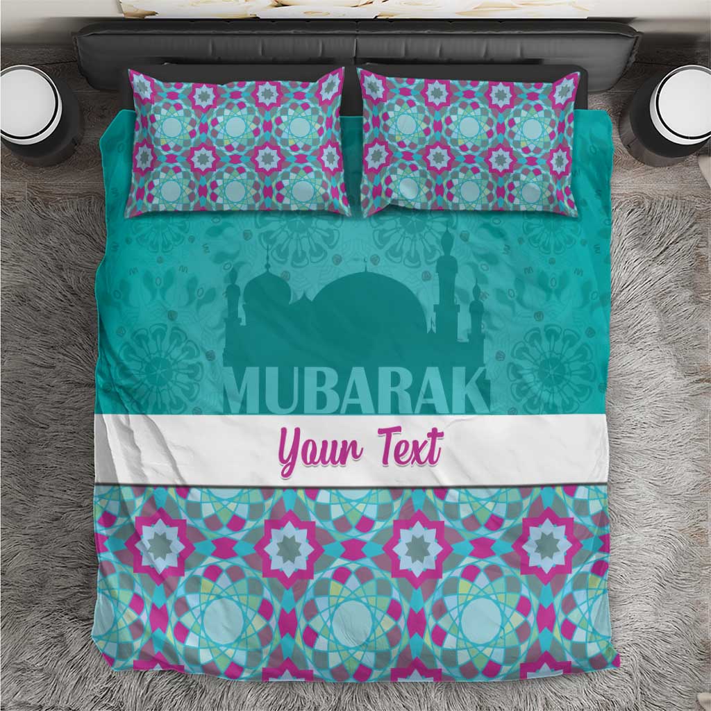 Personalised Eid al-Fitr Bedding Set Eid Mubarak LT15