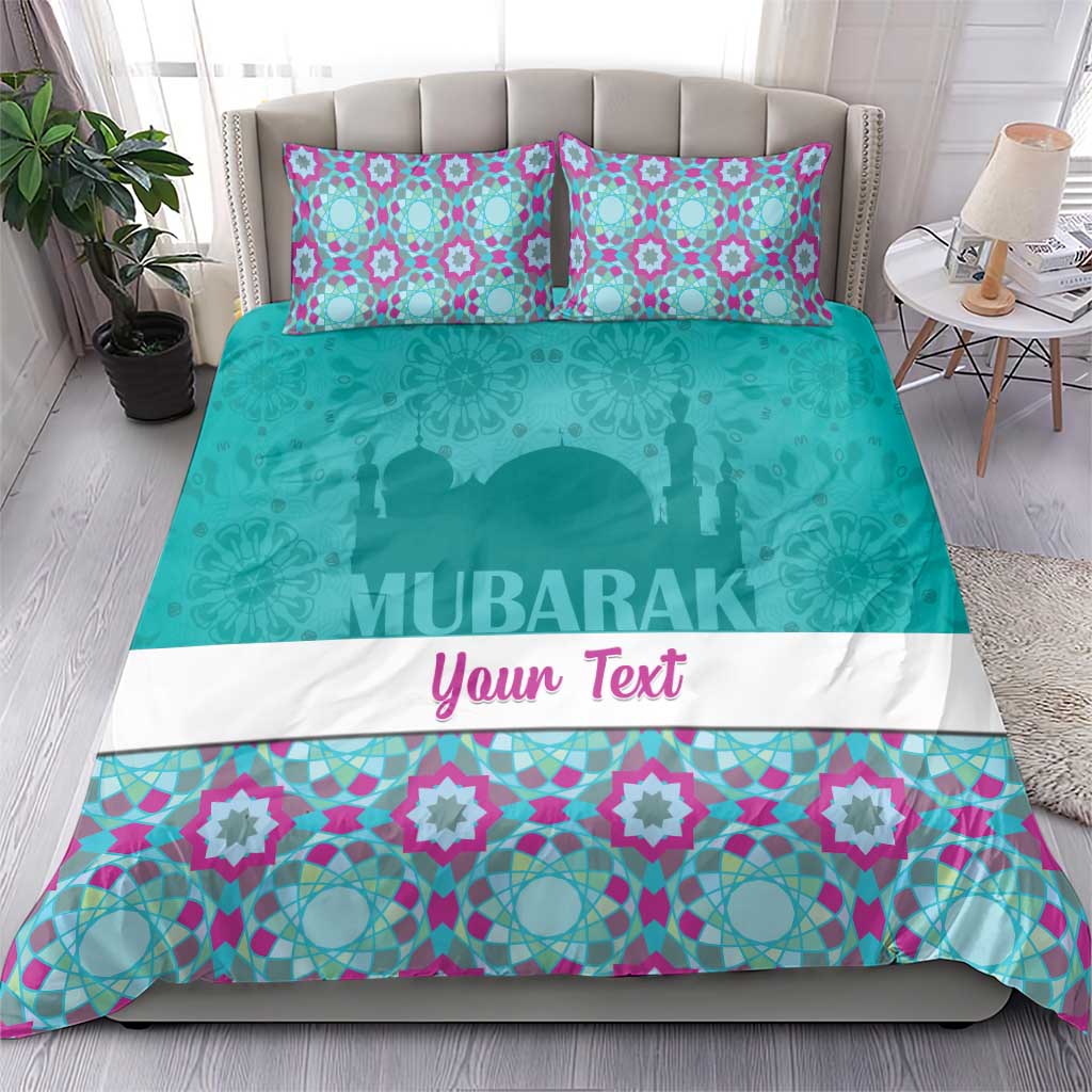 Personalised Eid al-Fitr Bedding Set Eid Mubarak LT15