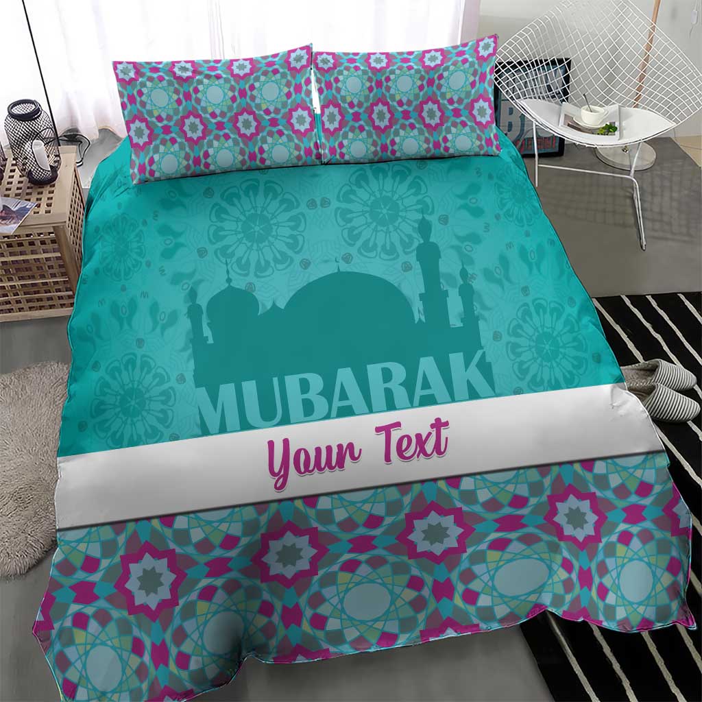 Personalised Eid al-Fitr Bedding Set Eid Mubarak LT15