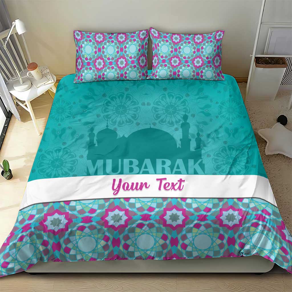 Personalised Eid al-Fitr Bedding Set Eid Mubarak LT15