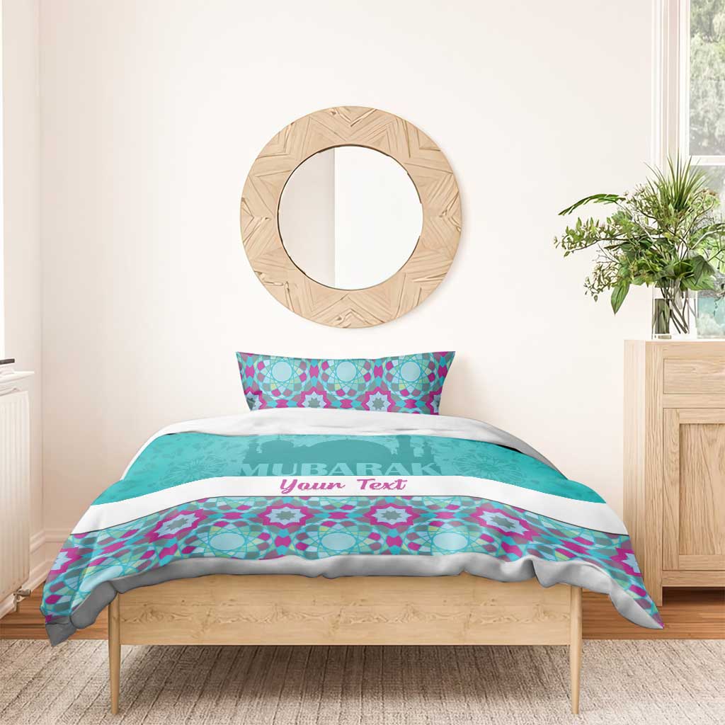 Personalised Eid al-Fitr Bedding Set Eid Mubarak LT15