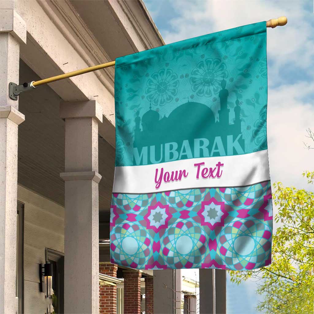 Personalised Eid al-Fitr Garden Flag Eid Mubarak LT15
