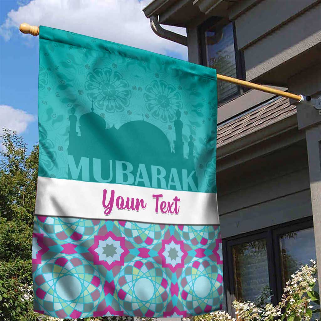 Personalised Eid al-Fitr Garden Flag Eid Mubarak LT15
