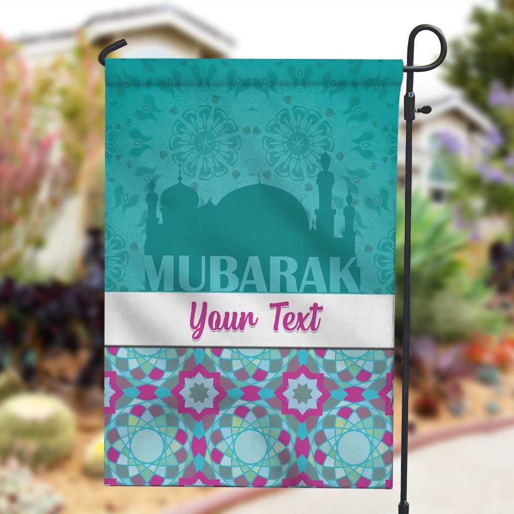 Personalised Eid al-Fitr Garden Flag Eid Mubarak LT15