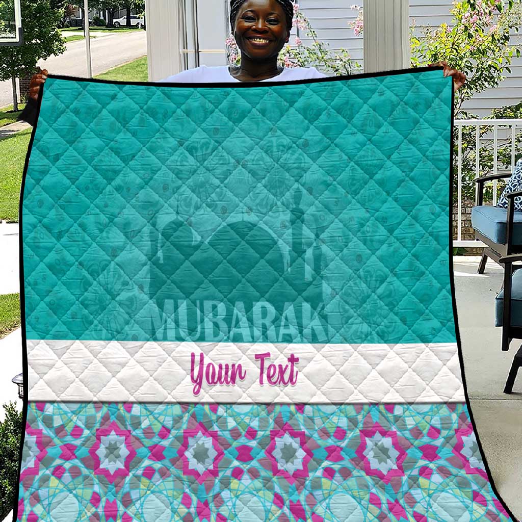 Personalised Eid al-Fitr Quilt Eid Mubarak LT15
