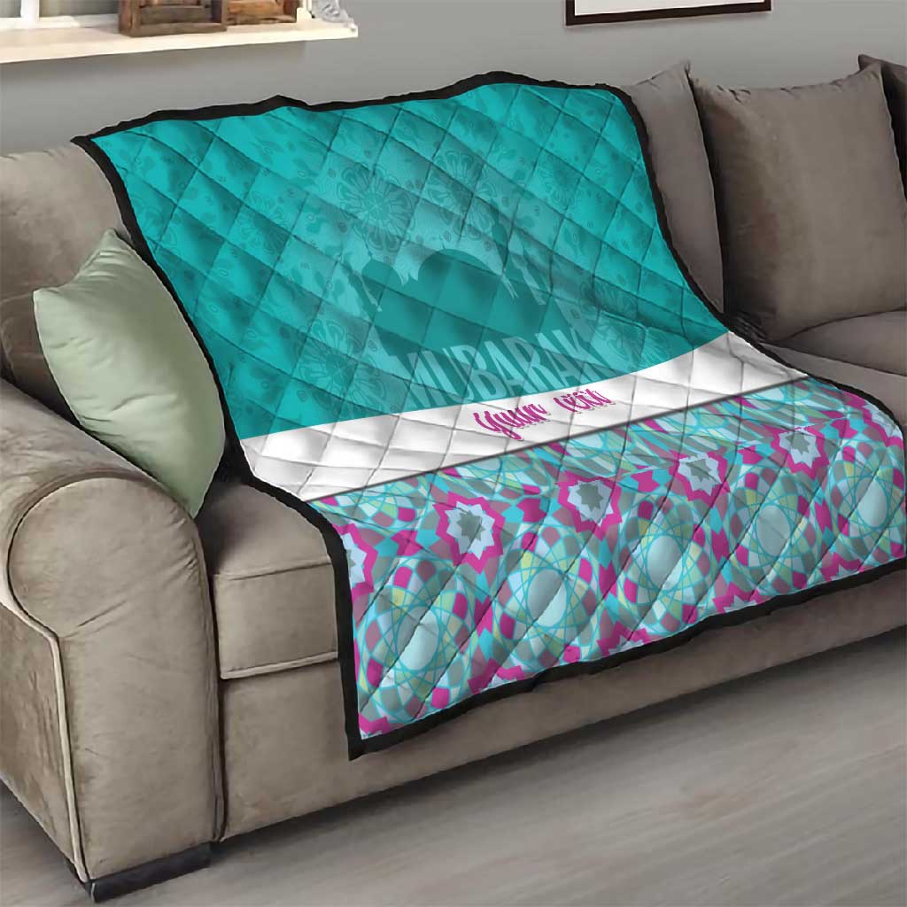 Personalised Eid al-Fitr Quilt Eid Mubarak LT15