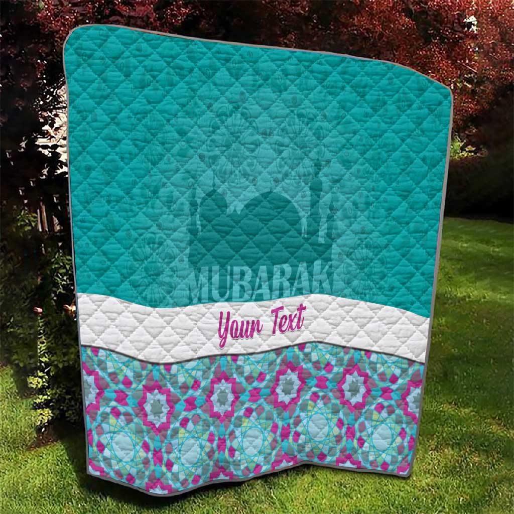 Personalised Eid al-Fitr Quilt Eid Mubarak LT15