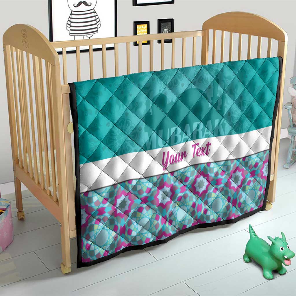 Personalised Eid al-Fitr Quilt Eid Mubarak LT15