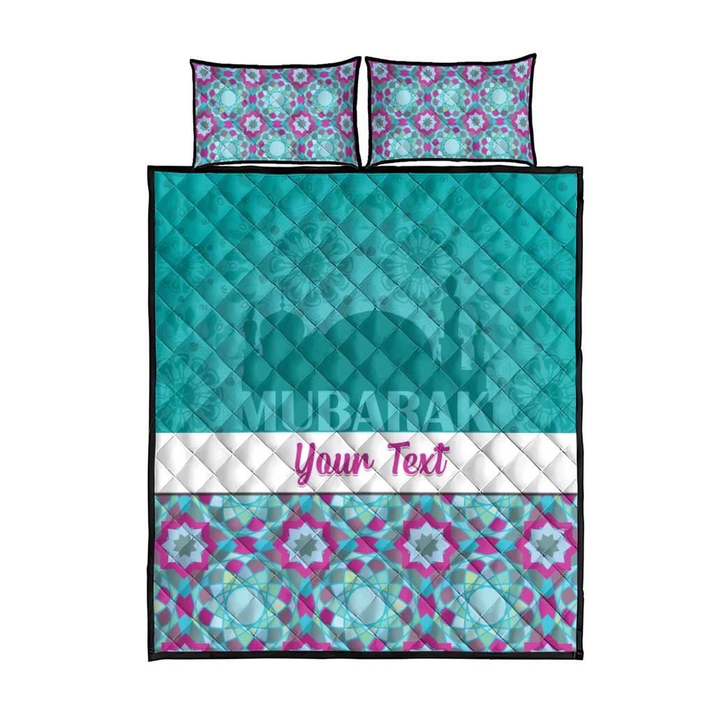 Personalised Eid al-Fitr Quilt Bed Set Eid Mubarak LT15