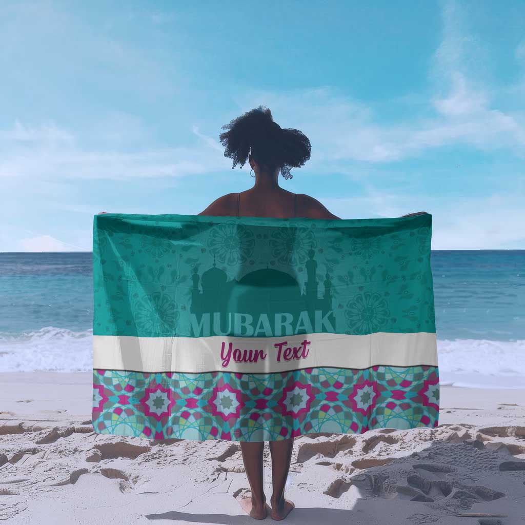 Personalised Eid al-Fitr Sarong Eid Mubarak LT15