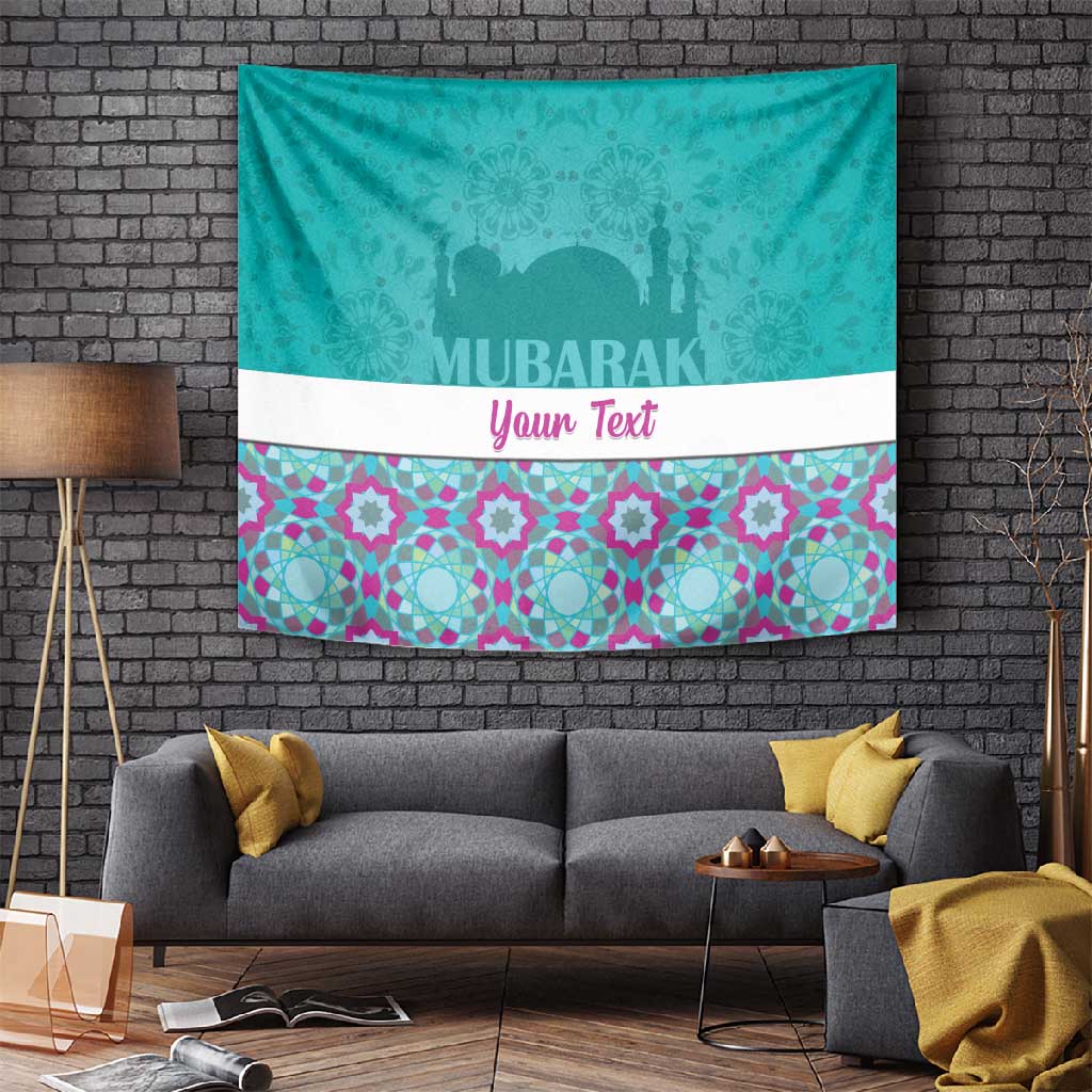 Personalised Eid al-Fitr Tapestry Eid Mubarak LT15