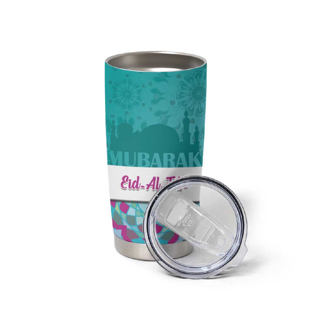 Personalised Eid al-Fitr Tumbler Cup Eid Mubarak LT15