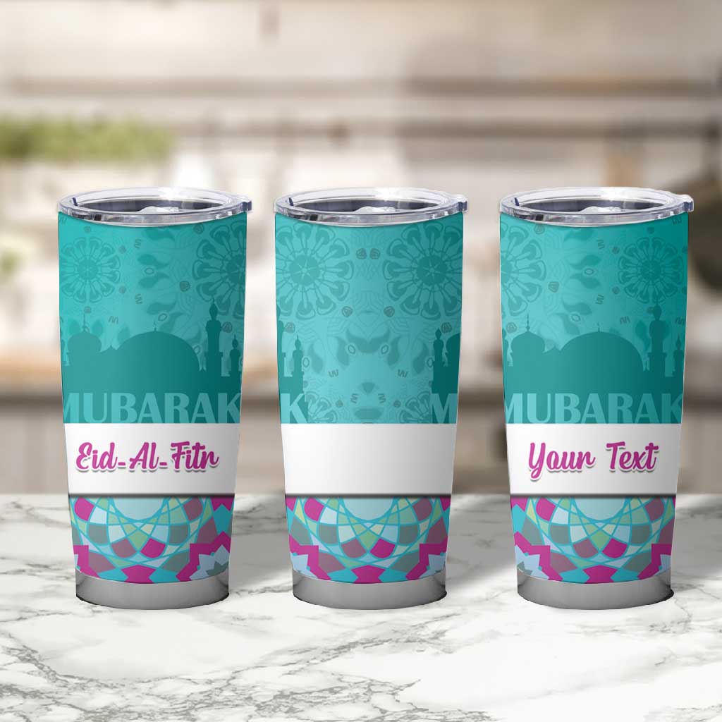 Personalised Eid al-Fitr Tumbler Cup Eid Mubarak LT15