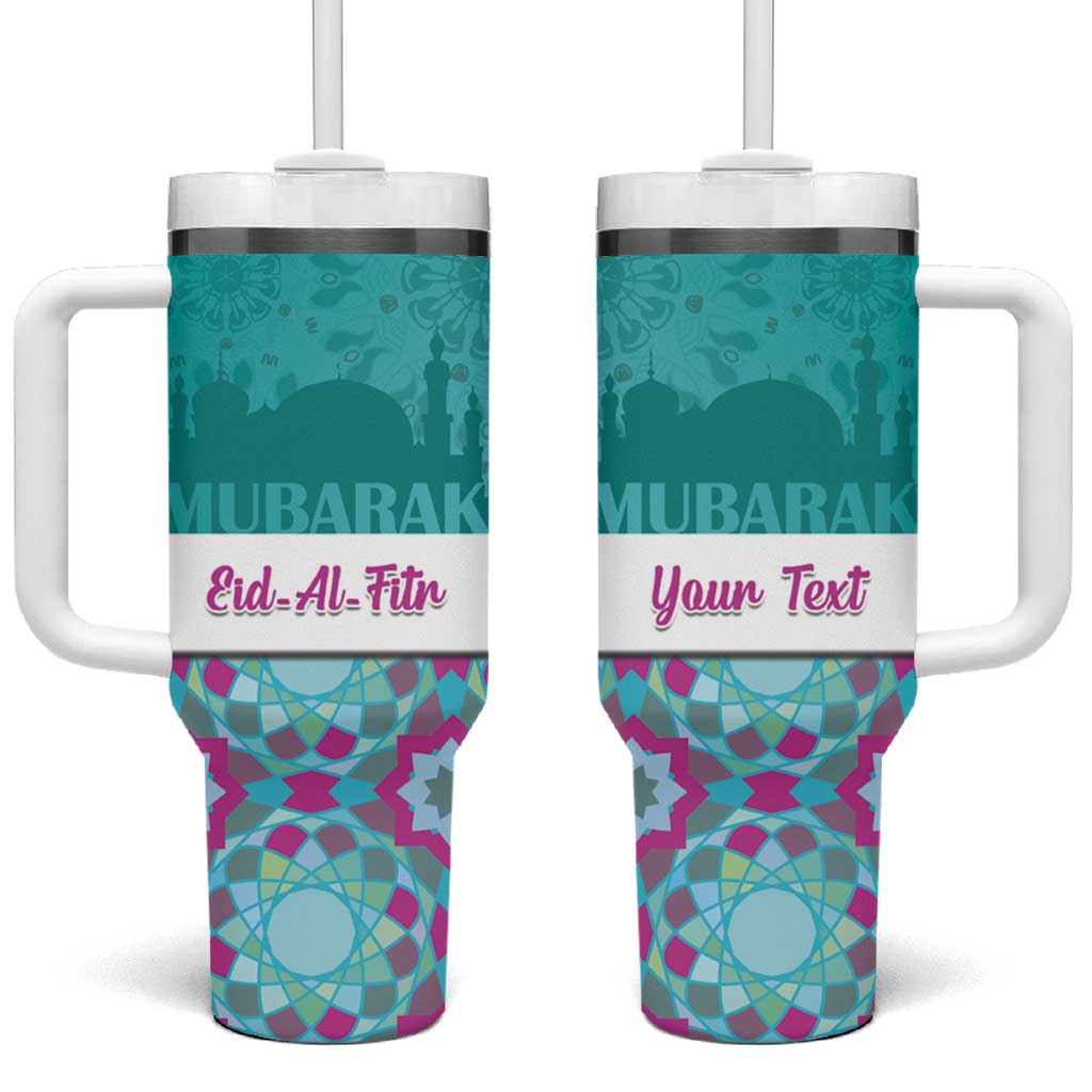 Personalised Eid al-Fitr Tumbler With Handle Eid Mubarak LT15