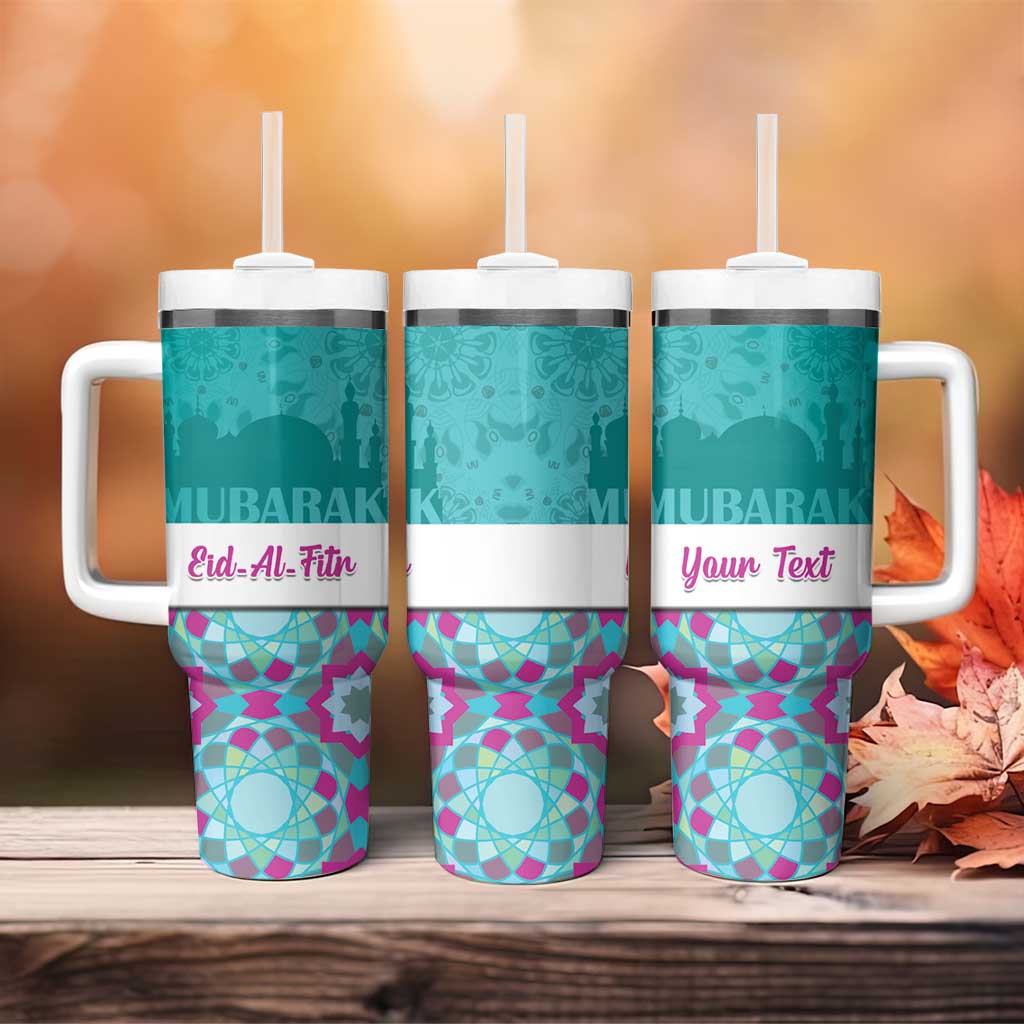 Personalised Eid al-Fitr Tumbler With Handle Eid Mubarak LT15