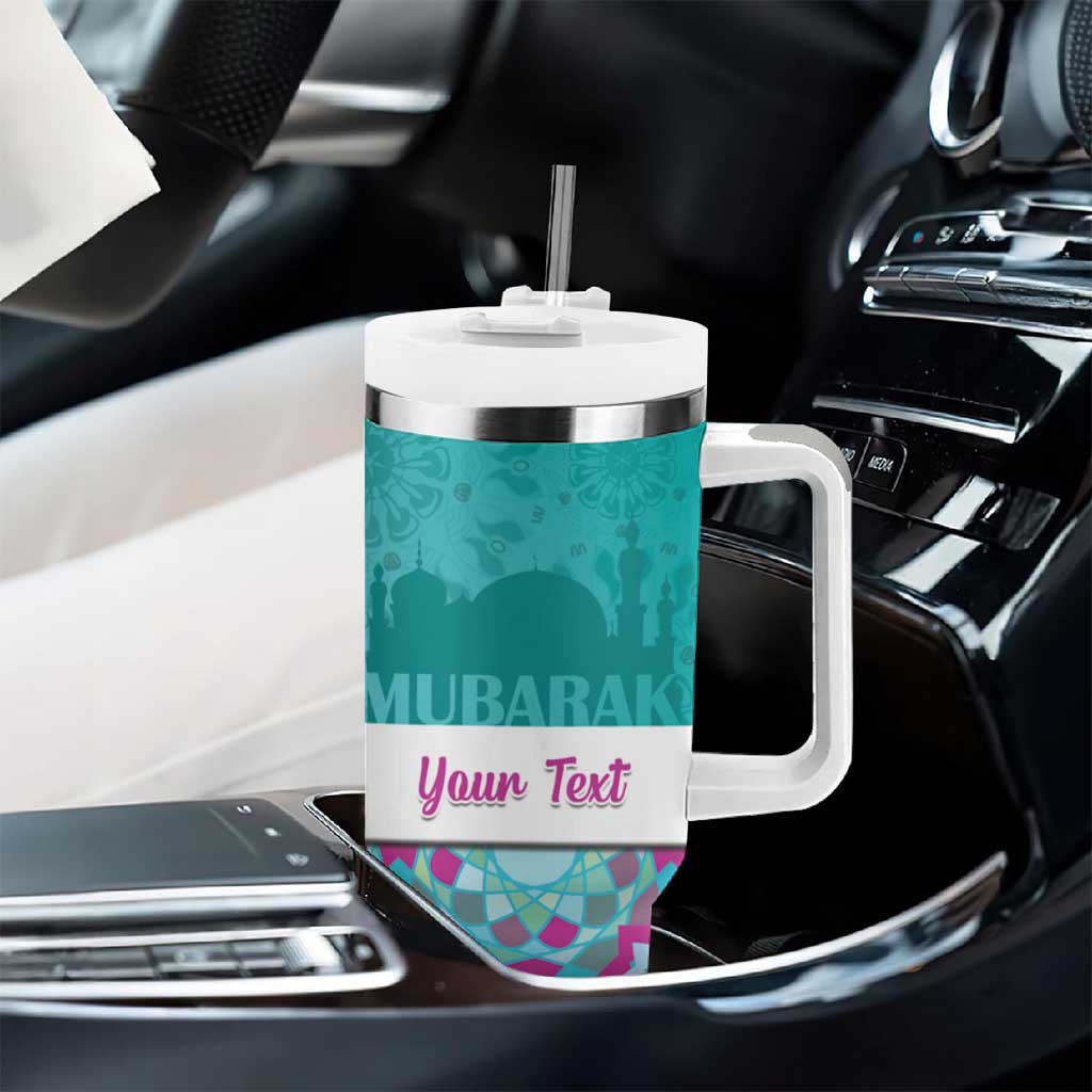 Personalised Eid al-Fitr Tumbler With Handle Eid Mubarak LT15