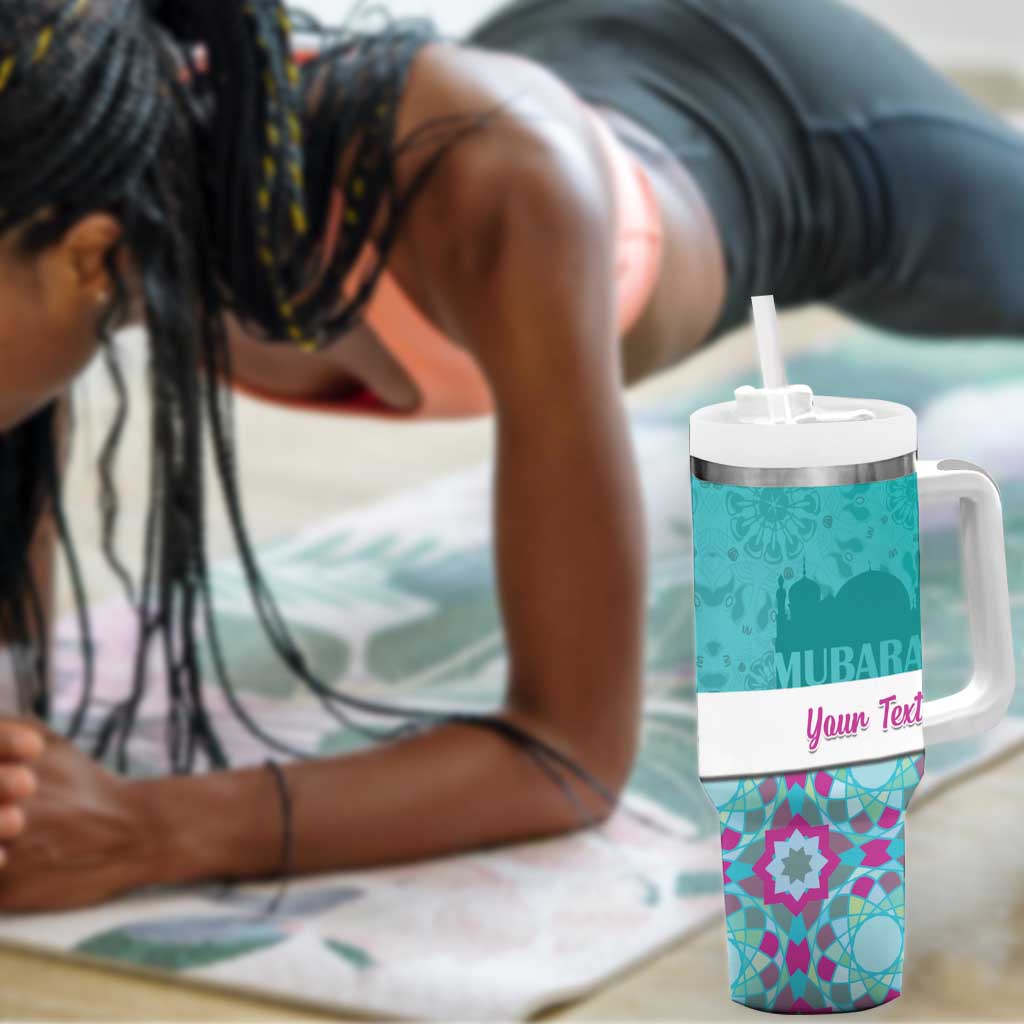Personalised Eid al-Fitr Tumbler With Handle Eid Mubarak LT15