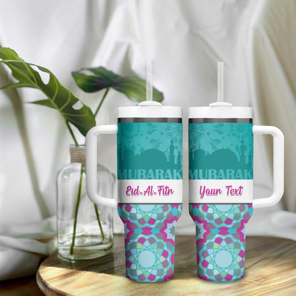 Personalised Eid al-Fitr Tumbler With Handle Eid Mubarak LT15