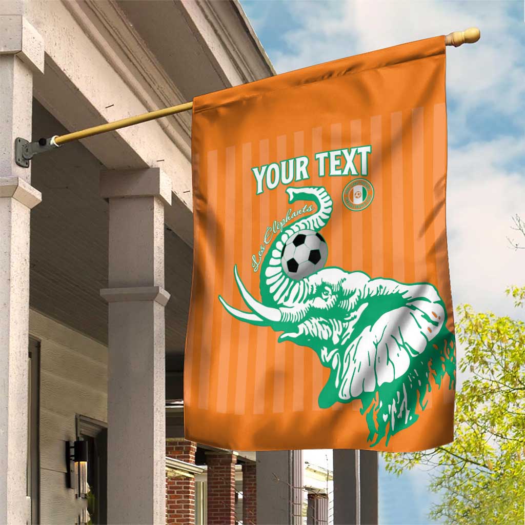 Custom Cote dIvoire Football Garden Flag Les Elephants LT15