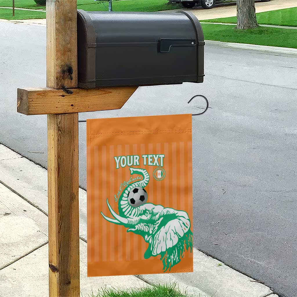 Custom Cote dIvoire Football Garden Flag Les Elephants LT15